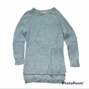 Sundance Light Blue Knit Crewneck Sweater Sz Small